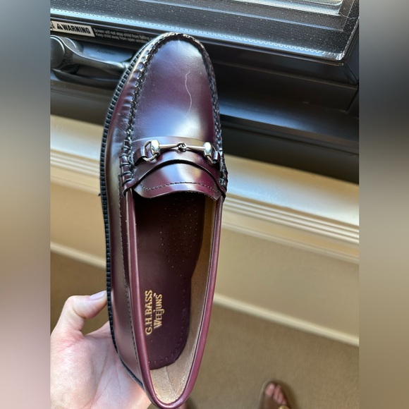NWOT G.H. Bass Weejuns Women's Burgundy Loafers Never Worn - Picture 11 of 13